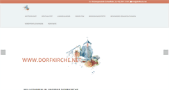 Desktop Screenshot of dorfkirche-1.net